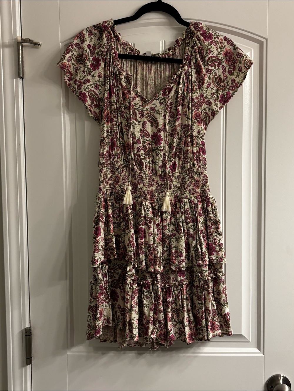 Floral Tiered Boho Dress